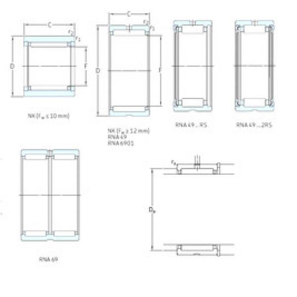 Rodamiento NKS37 SKF #1 image