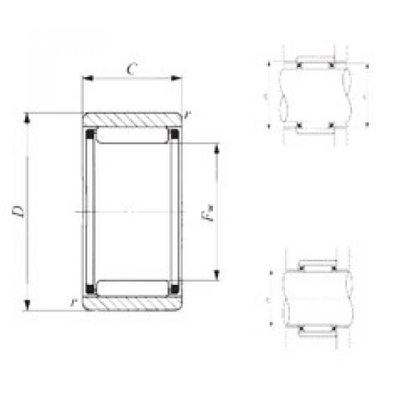 Rodamiento RNAF 223013 IKO #1 image