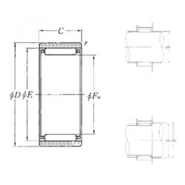 Rodamiento RNAO-10×17×10T2 NTN #1 image