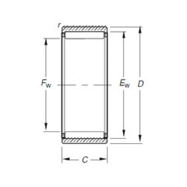 Rodamiento RNAO50X65X40 Timken #1 image