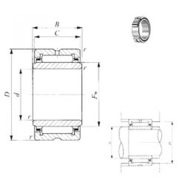 Rodamiento TRI 173425 IKO #1 image