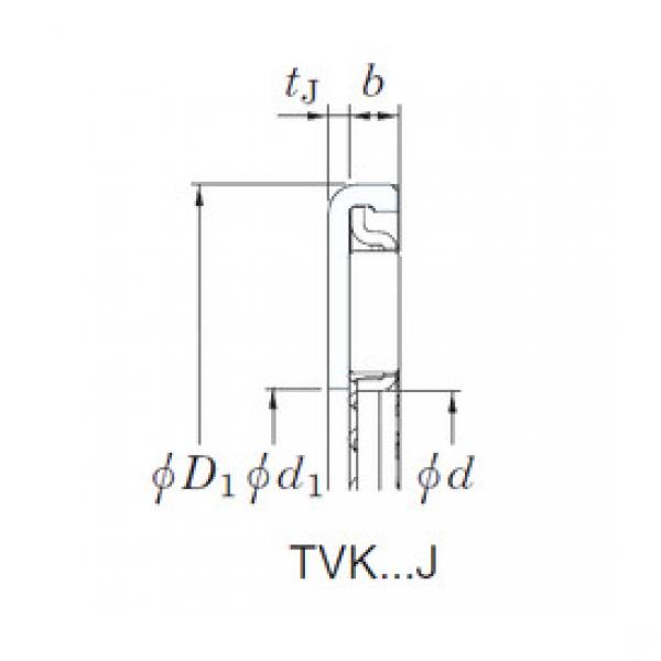 Rodamiento TVK3852J-1 KOYO #1 image