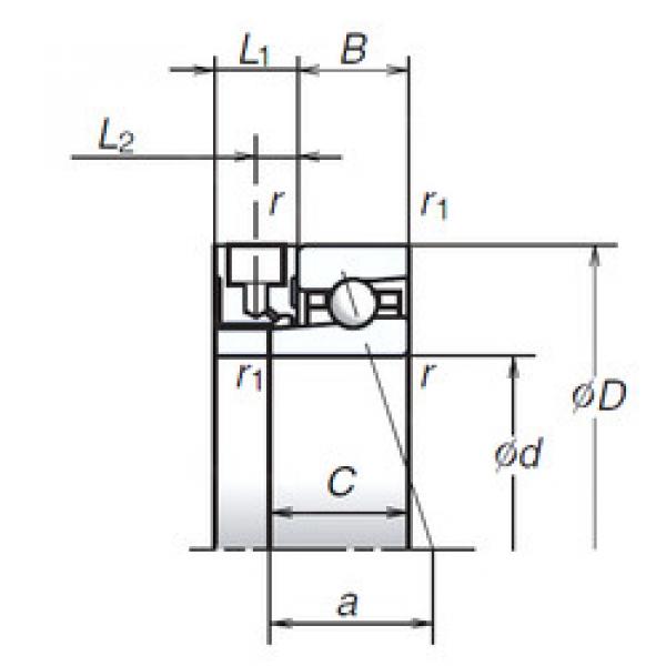 Rodamiento 65BNR10XE NSK #1 image