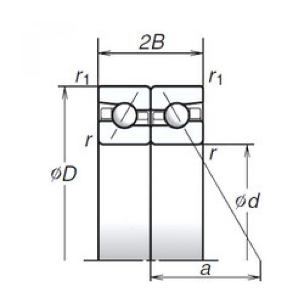 Rodamiento 100BTR10S NSK #1 image