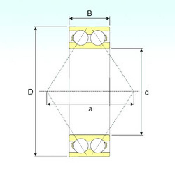 Rodamiento 3222 A ISB #1 image