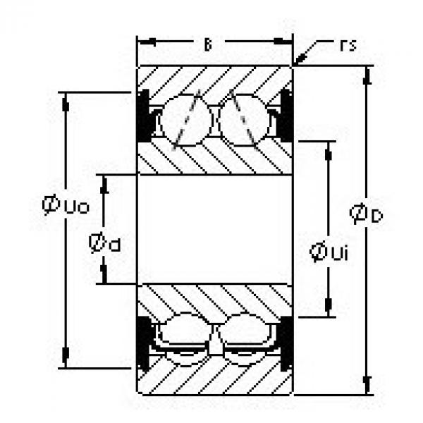 Rodamiento 5218-2RS AST #1 image