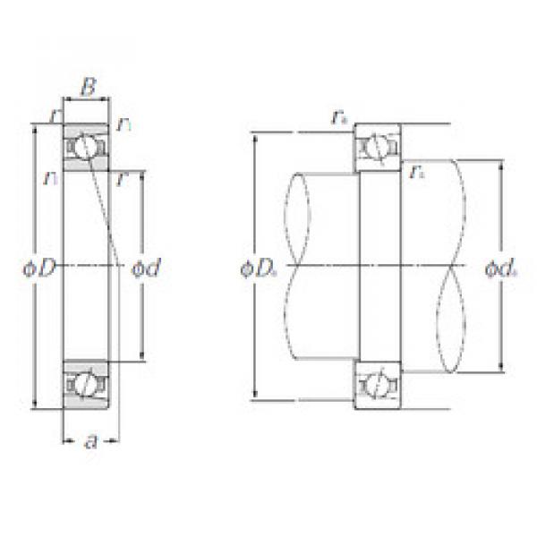 Rodamiento 5S-HSB020C NTN #1 image