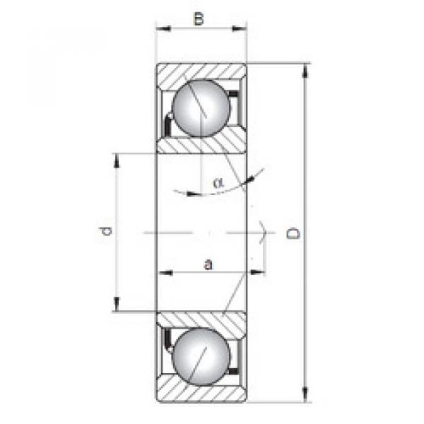 Rodamiento 7032 B ISO #1 image