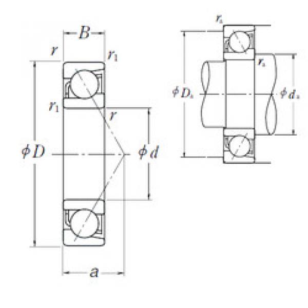 Rodamiento 7007 C NSK #1 image