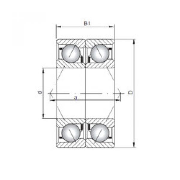 Rodamiento 7000 BDB ISO #1 image