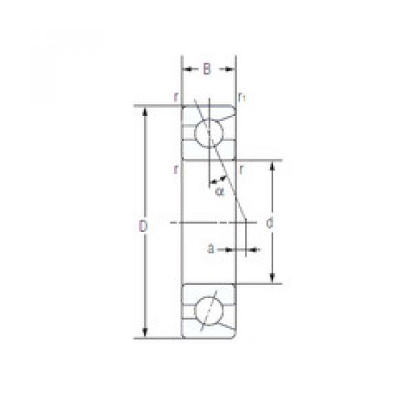 Rodamiento 7209AC NACHI #1 image