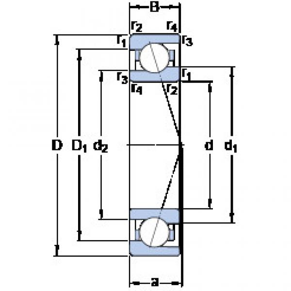 Rodamiento 71915 ACE/P4A SKF #1 image