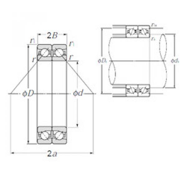 Rodamiento HTA014DB NTN #1 image