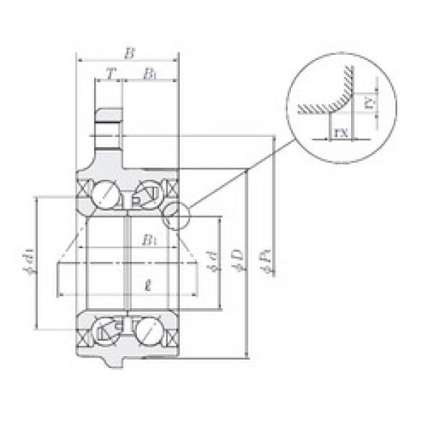 Rodamiento HUB009-2 NTN #1 image