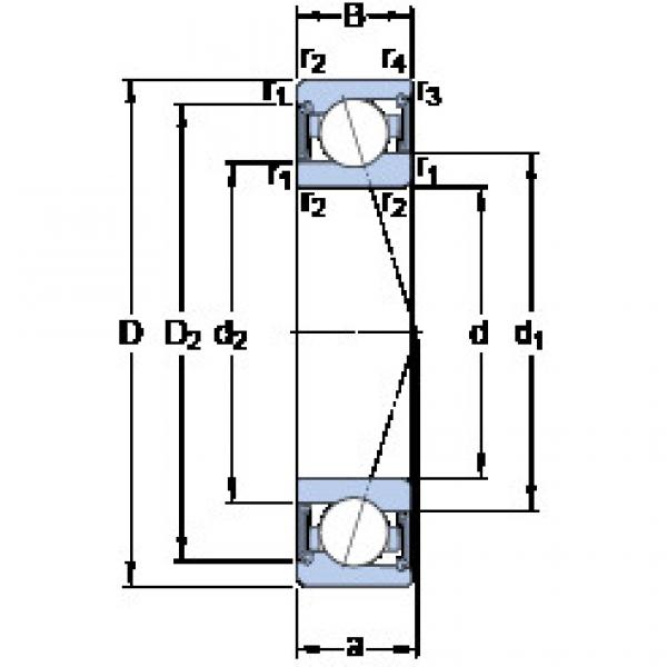 Rodamiento S71904 CE/HCP4A SKF #1 image