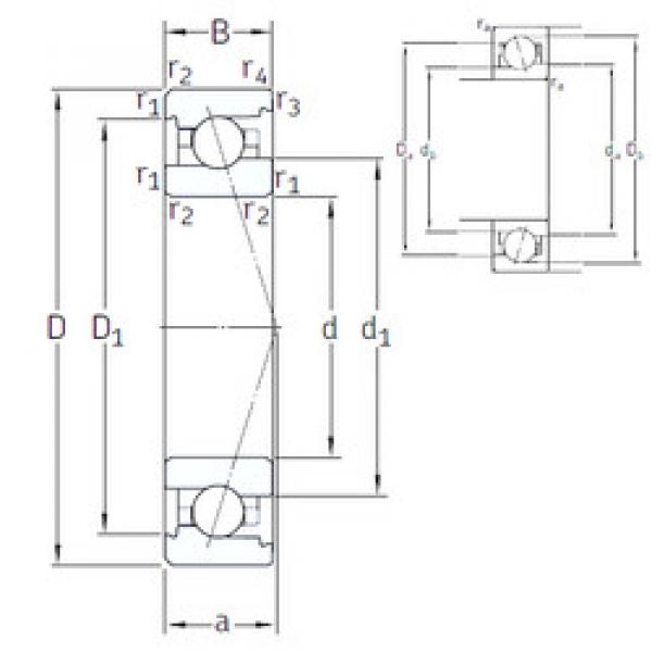 Rodamiento VEX 80 /NS 7CE3 SNFA #1 image