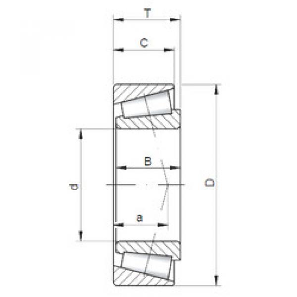 Rodamiento 30203 A CX #1 image