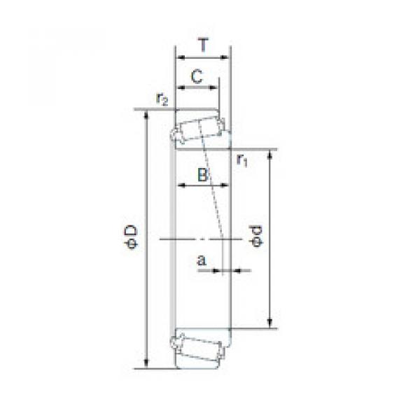 Rodamiento 11162R/11300 NACHI #1 image