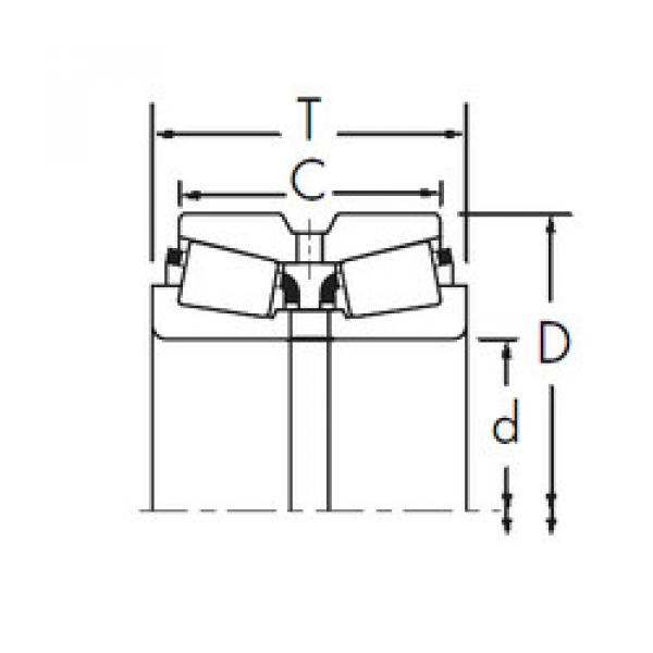 Rodamiento 13685/13621D+X2S-13687 Timken #1 image