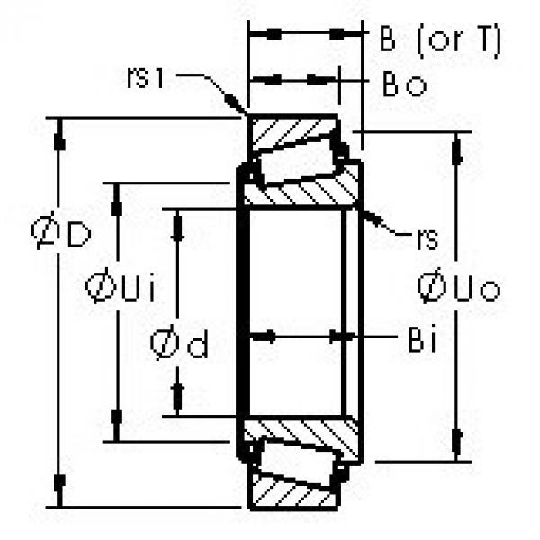 Rodamiento 14125A/1426 AST #1 image