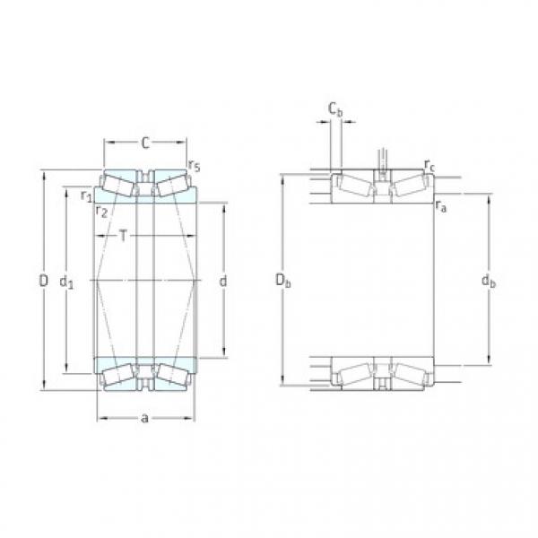 Rodamiento 32052T189X/DBC280 SKF #1 image