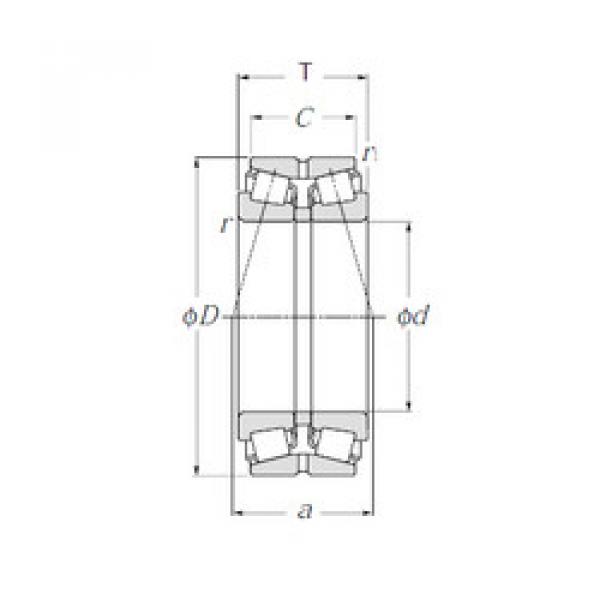 Rodamiento 432216XU NTN #1 image