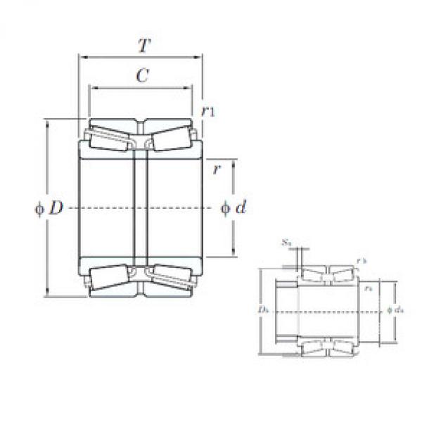 Rodamiento 46T30314DJR/57 KOYO #1 image