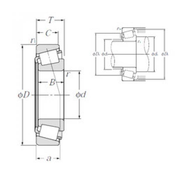 Rodamiento 4T-05079/05185 NTN #1 image