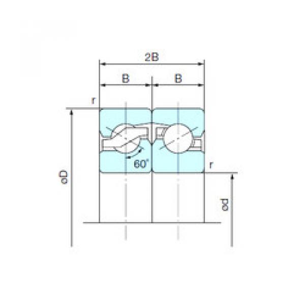 Rodamiento 55TAB10DF NACHI #1 image