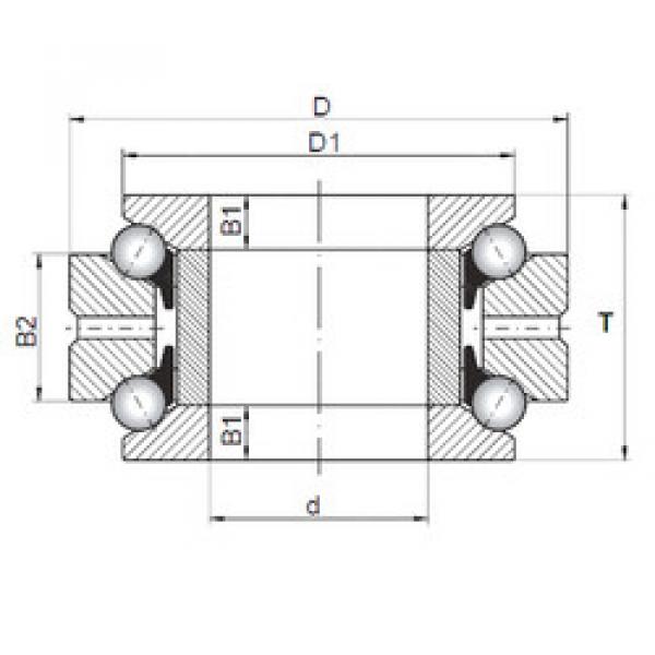 Rodamiento 234726 ISO #1 image