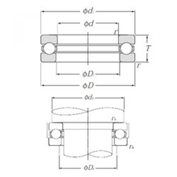 Rodamiento 51124 NTN #1 image