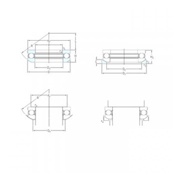 Rodamiento 53307+U307 SKF #1 image