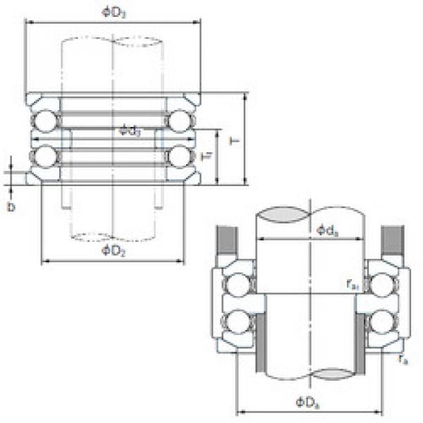 Rodamiento 54409U NACHI #1 image