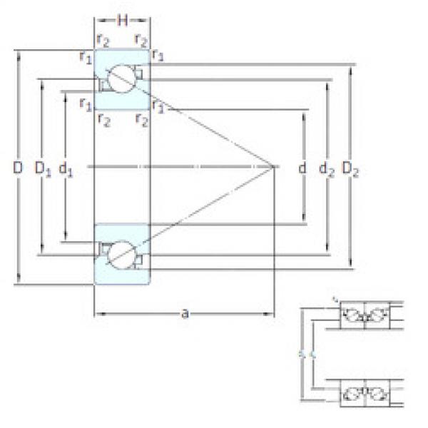 Rodamiento BS 275 7P62U SNFA #1 image