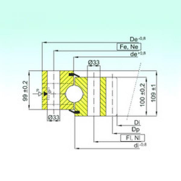 Rodamiento ZB1.50.2800.400-1SPPN ISB #1 image