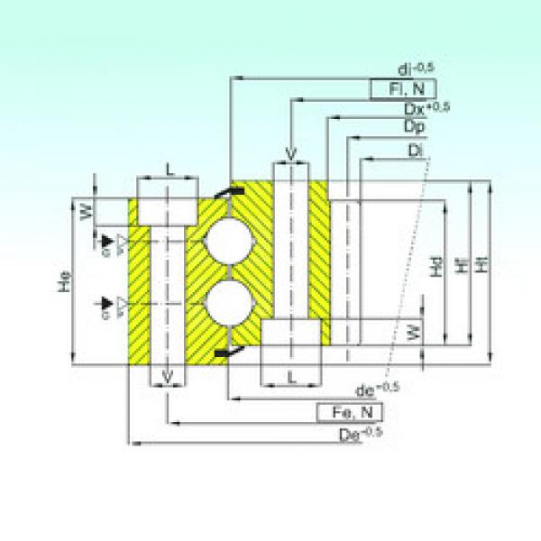 Rodamiento ZB2.25.0972.400-1SPPN ISB #1 image