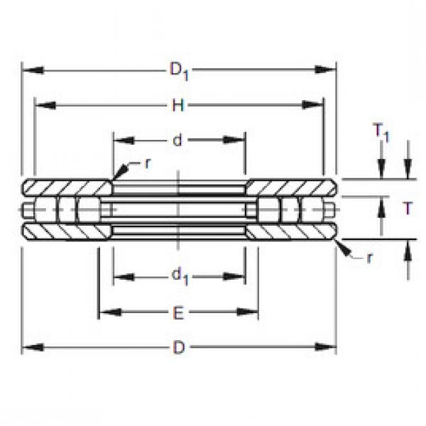 Rodamiento 80TP134 Timken #1 image