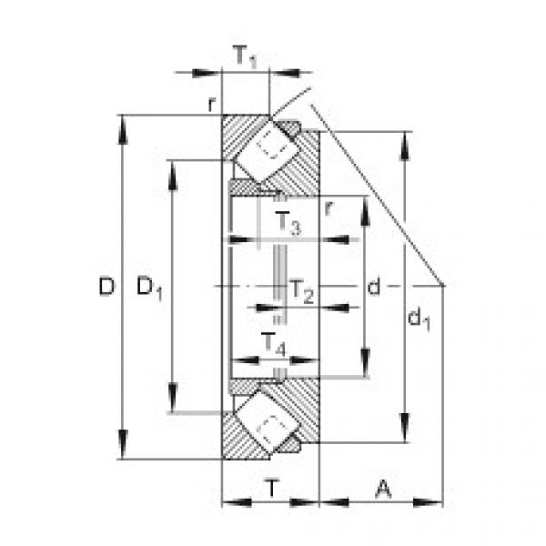 Rodamiento 292/670-E-MB FAG #1 image