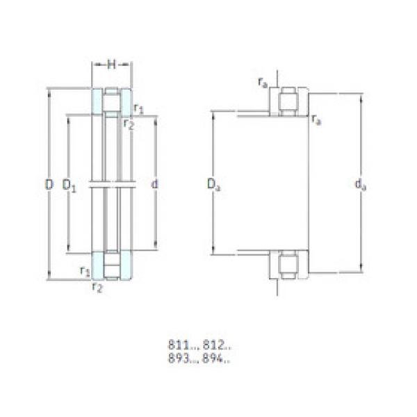 Rodamiento 89412TN SKF #1 image