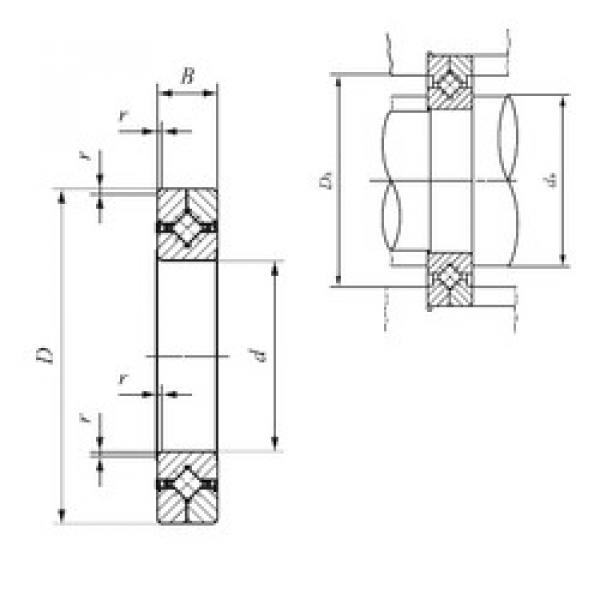 Rodamiento CRBC 6013 UU IKO #1 image