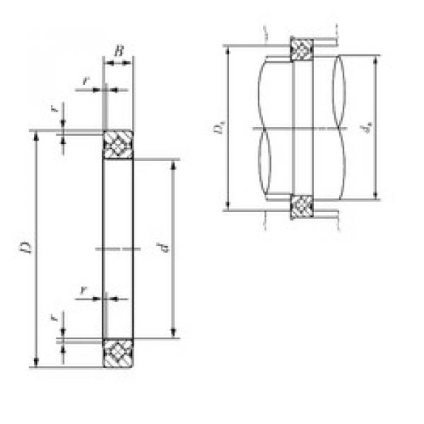 Rodamiento CRBS 1108 V UU IKO #1 image