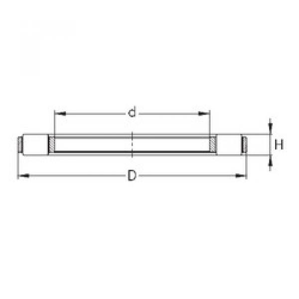 Rodamiento K 81110-TVPB NKE #1 image