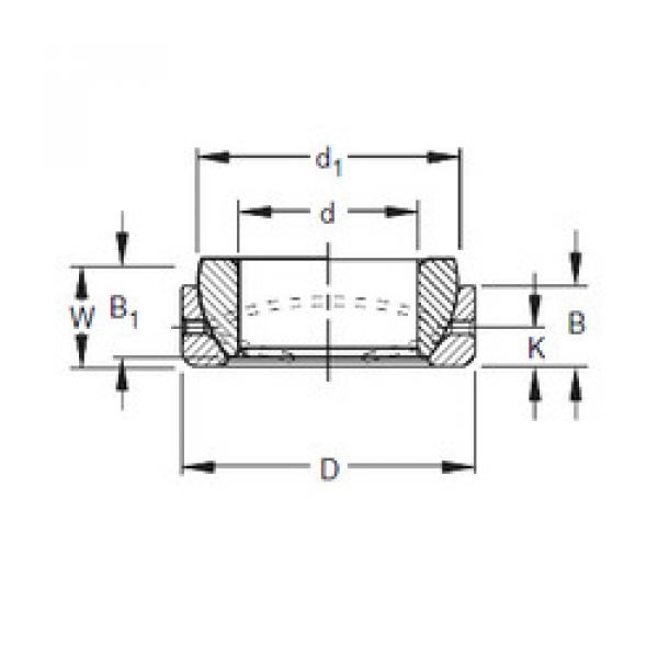 Rodamiento 32SBT52 Timken #1 image