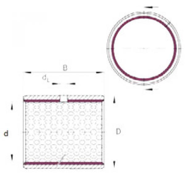 Rodamiento EGB4020-E50 INA #1 image