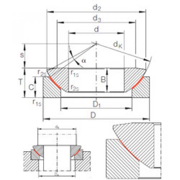 Rodamiento GE 10 AW INA #1 image