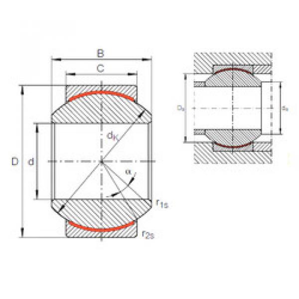 Rodamiento GE 5 PW INA #1 image