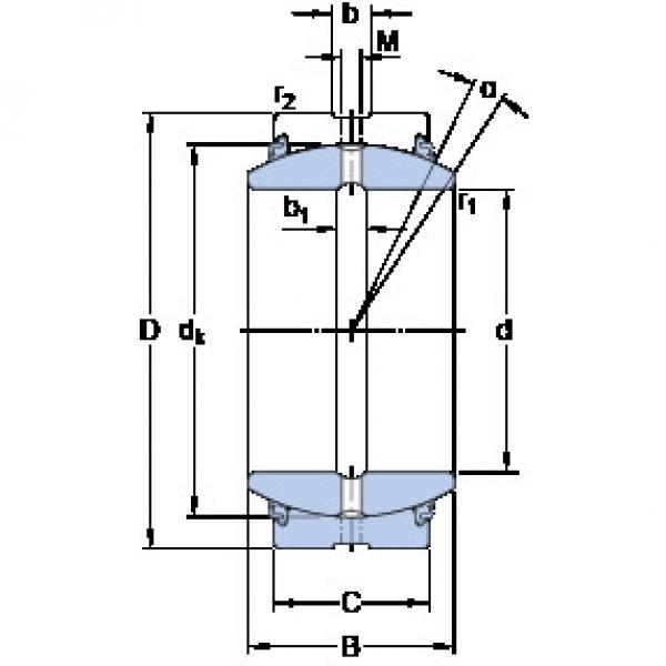 Rodamiento GE 240 ESX-2LS SKF #1 image