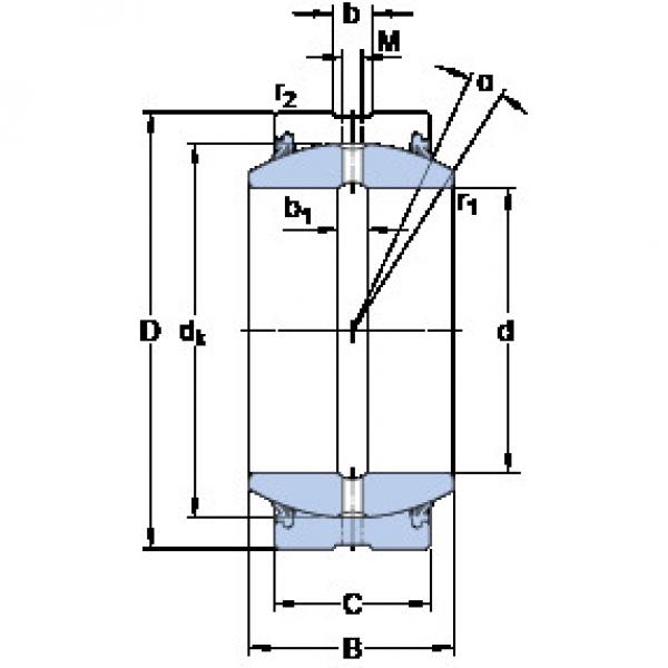 Rodamiento GE 90 ES-2RS SKF #1 image