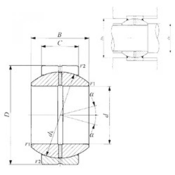 Rodamiento GE 140GS IKO #1 image