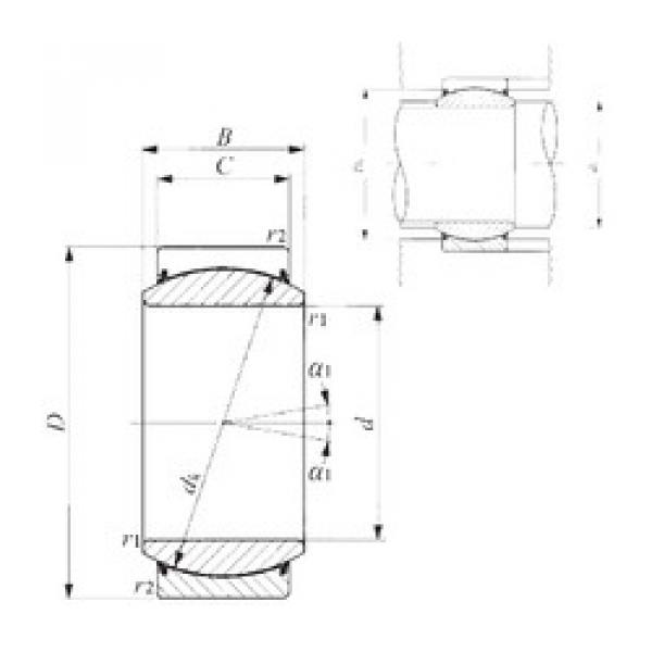 Rodamiento GE 50EC-2RS IKO #1 image